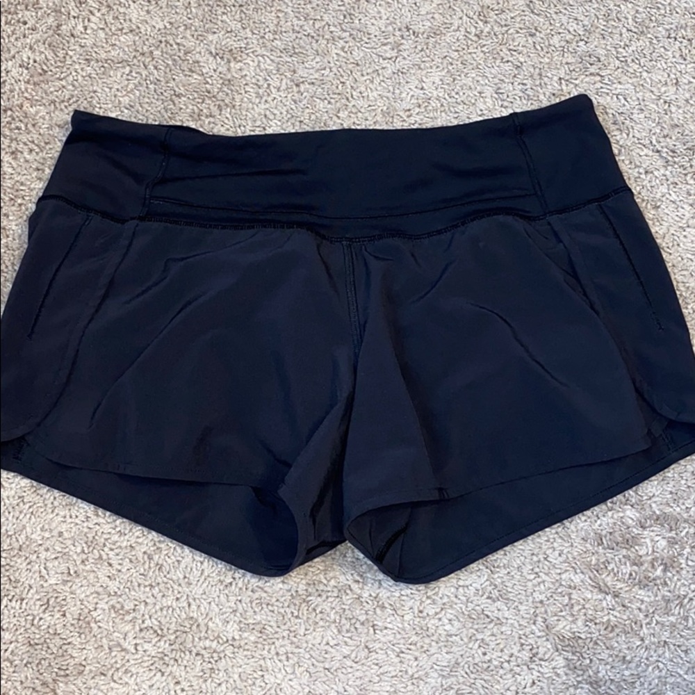 Lululemon speed shorts